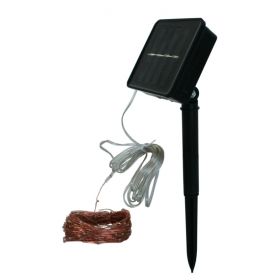 Solar Mini Copper Wire Light - 10m 100 LED 1