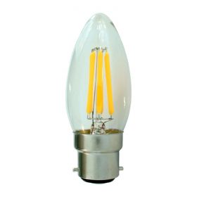 B22 5W 230V Filament Candle - Dimmable 1