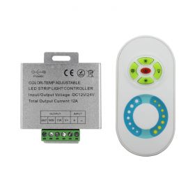 CCT Dimmer with RF Wheel Remote 1