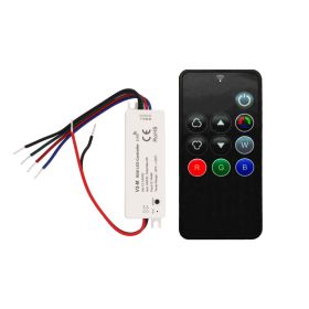 Mini In-Line RGB Controller with RF Card Remote 1