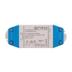 Power Supply 24V 1.25A 30W - ENVO Non-Waterproof With Plug 01