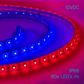 Strip Light 60 3528 LEDs/m 12V - Waterproof Colours