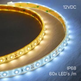 Strip Light 60 3528 LEDs/m 12V Waterproof (Whites)