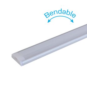 Aluminum Strip Light Channel - Slim Bendable 1.5m 1