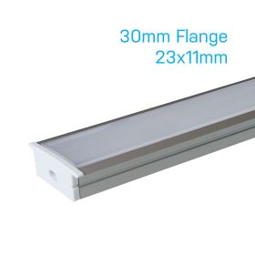 Strip Light Channel - Wide Flange 1.5m 1