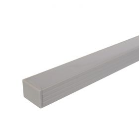 Aluminium Strip Light Channel - Wide Square 1.5m 1