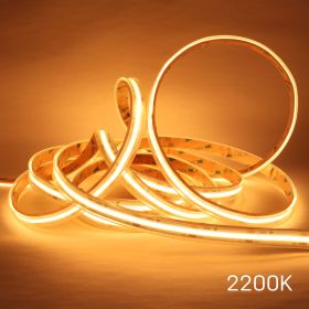 Strip Light Continuous COB Waterproof 24V - Ultra Warm White 2200K