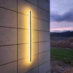 Wall Light Long Linear Rear Glow 24V IP65