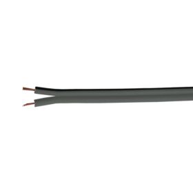 2-Core 0.5mm (20 AWG) Fig8 Cable - Grey/Black Stripe