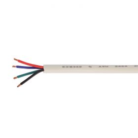 4-Core DC Flex Cable for RGB Lighting - White 1