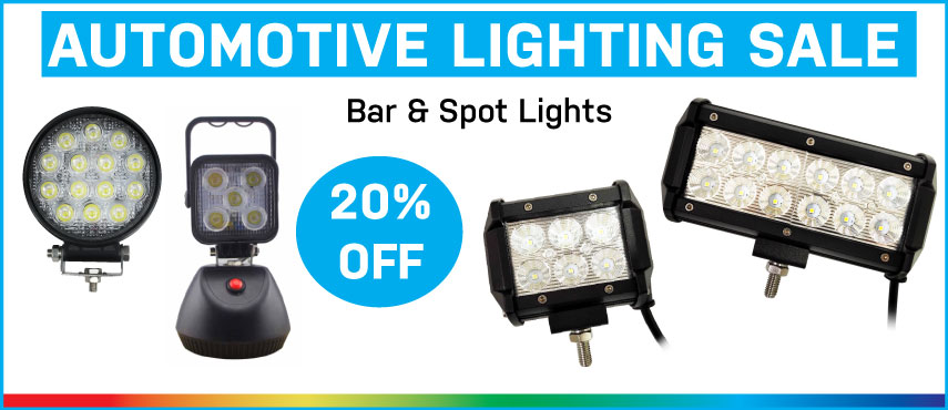 20% Off Automotive Lighting