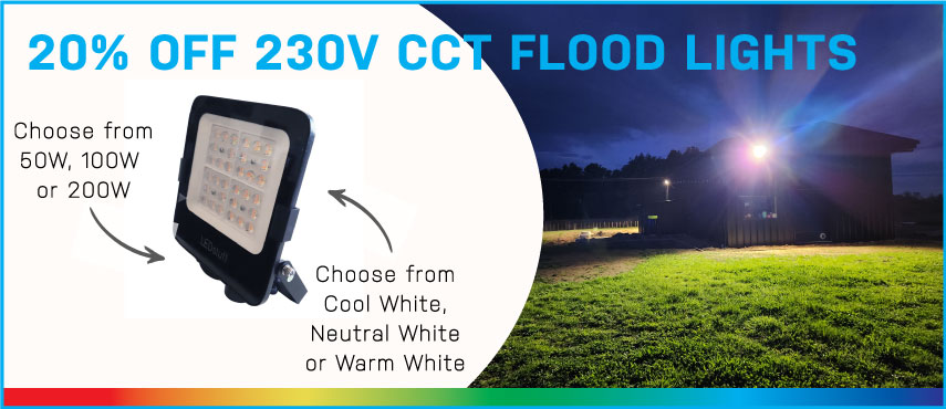 20% Off CCT Floodlights
