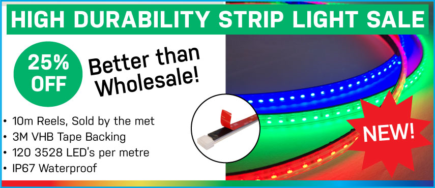 25% Off High Durability Strip Light