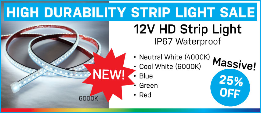 25% Off High Durability Strip Light