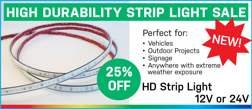25% Off High Durability Strip Light