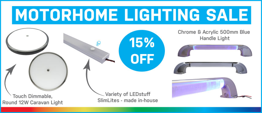15% Off Motorhome Lighting