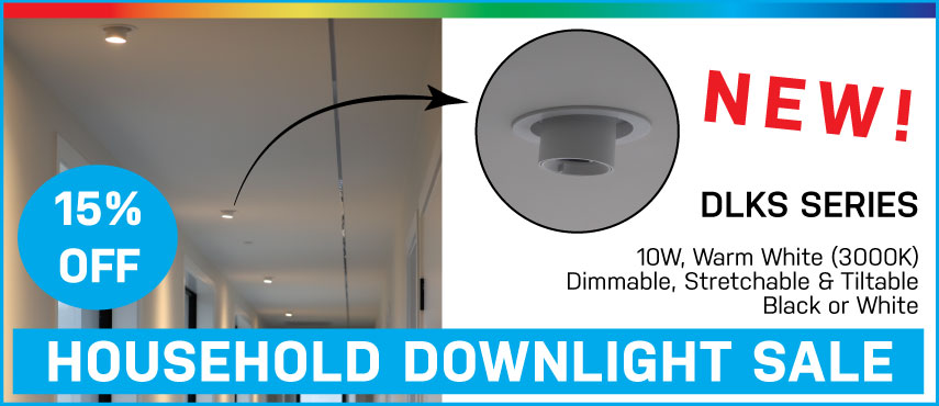 15% Off DLKS10WW Downlights