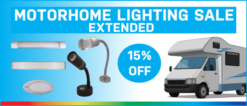 15% off Motorhome Lighting