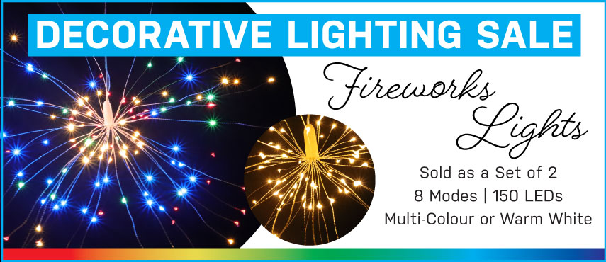 15% Off Fireworks Lights