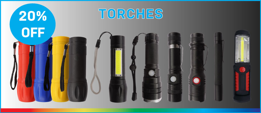 20% Off Torches