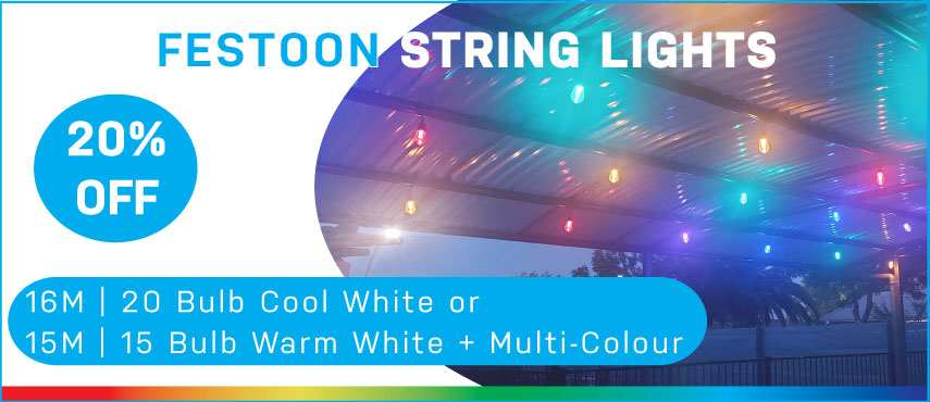 20% off Festoon Strings