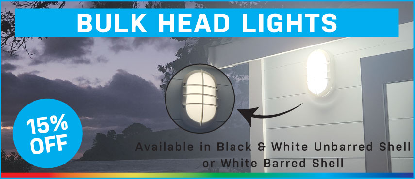 15% Off Bulkhead Light