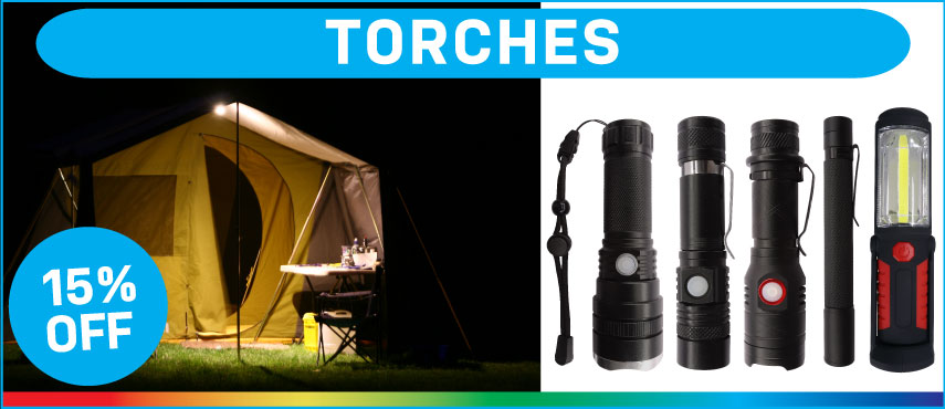 15% Off Torches