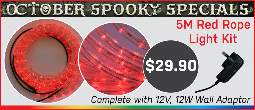 October Spooky Specials Red Rope Kits
