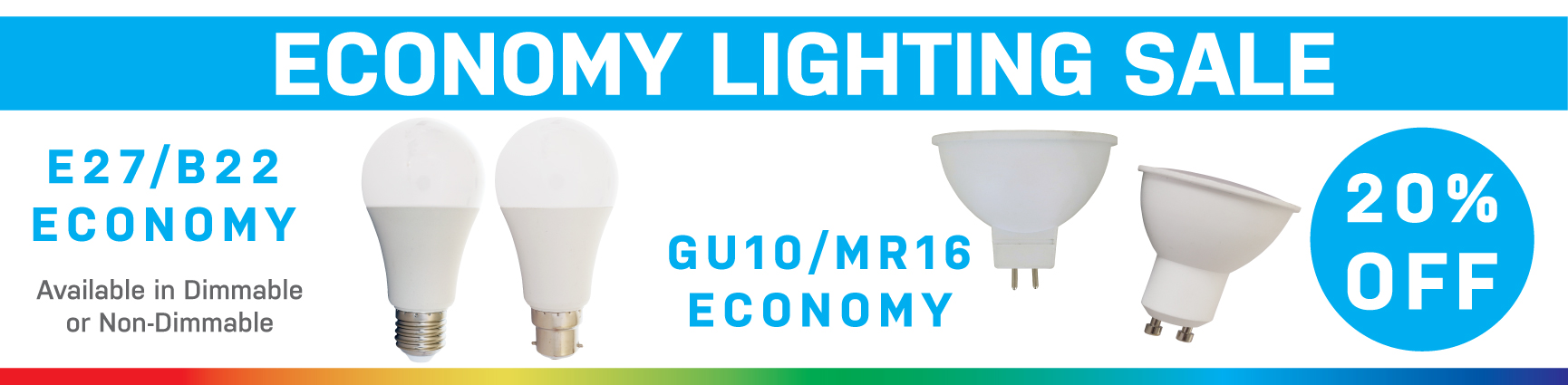 20% Off Economy Bulbs