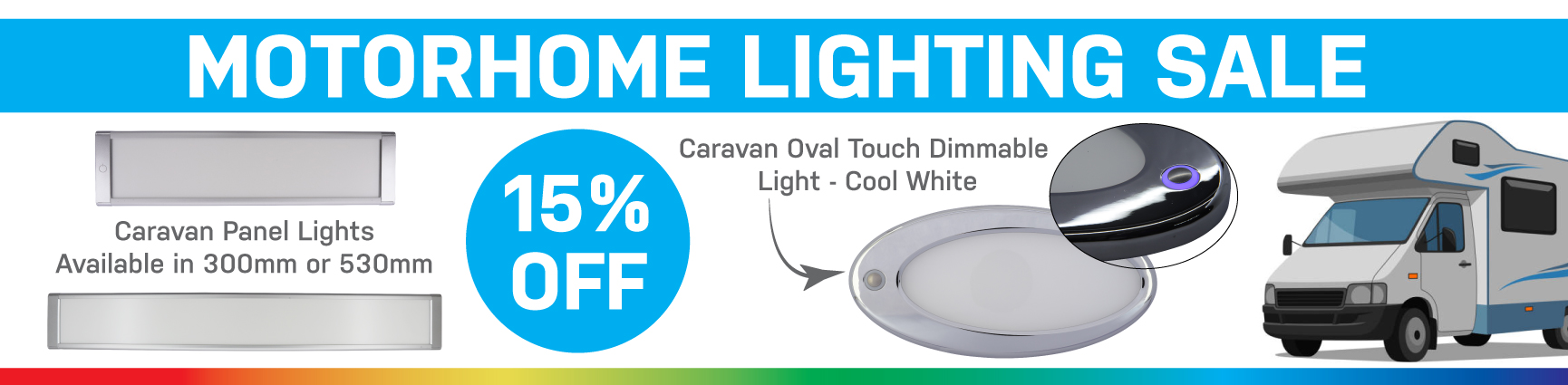 15% Off Motorhome Lighting