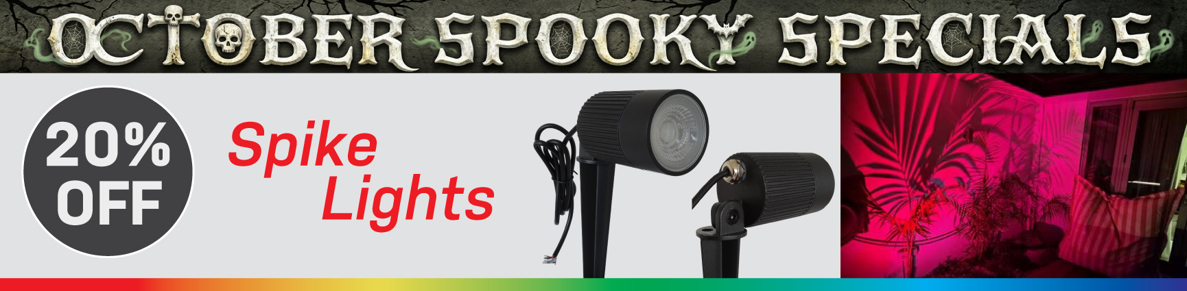 October Spooky Specials Spotlights