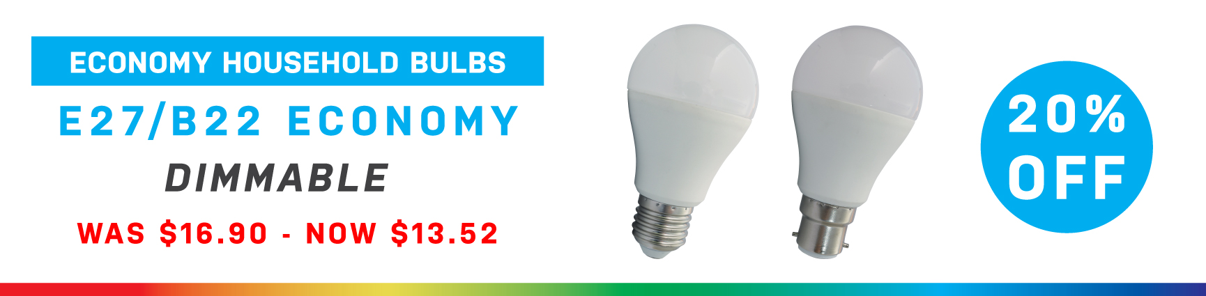 Dimmable Economy Bulbs