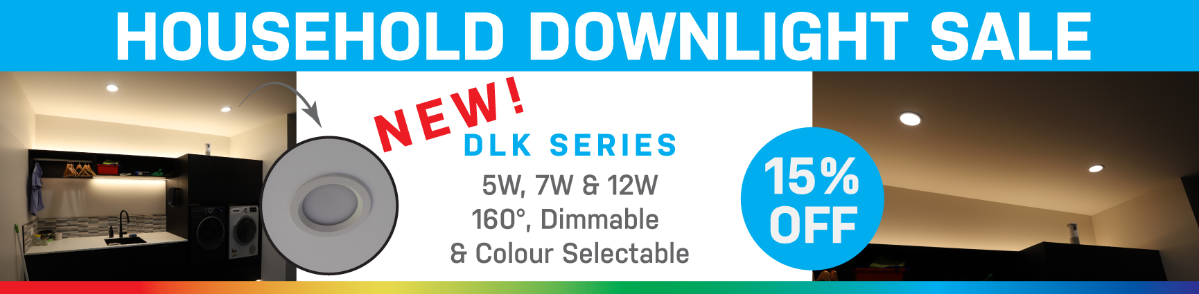 15% Off New Downlights