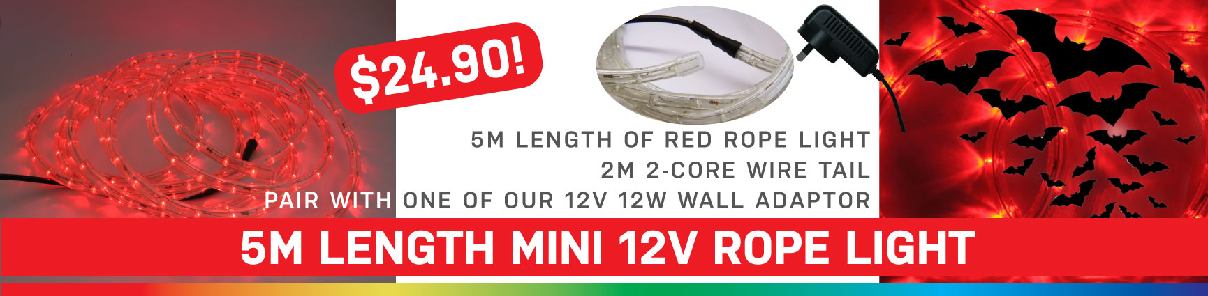 Mini 12V Rope Light