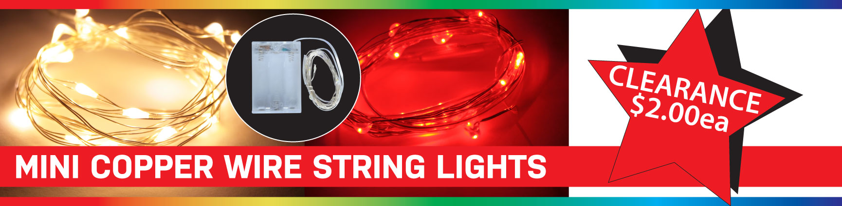 Clearance Copper Wire Lights